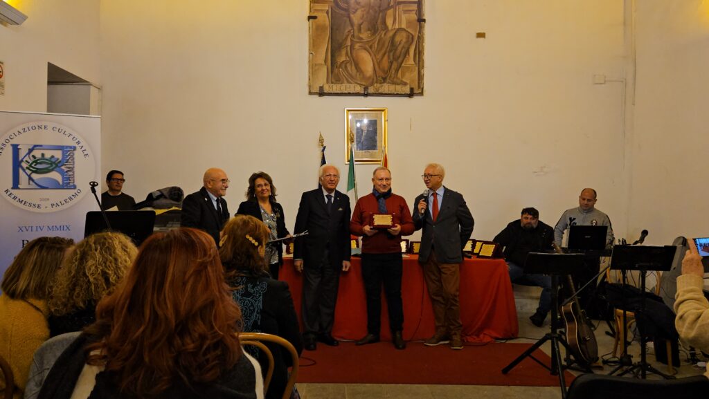 Premio Kermesse 2023 Villa Niscemi 15 dicembre 2023 Palermo premiazione