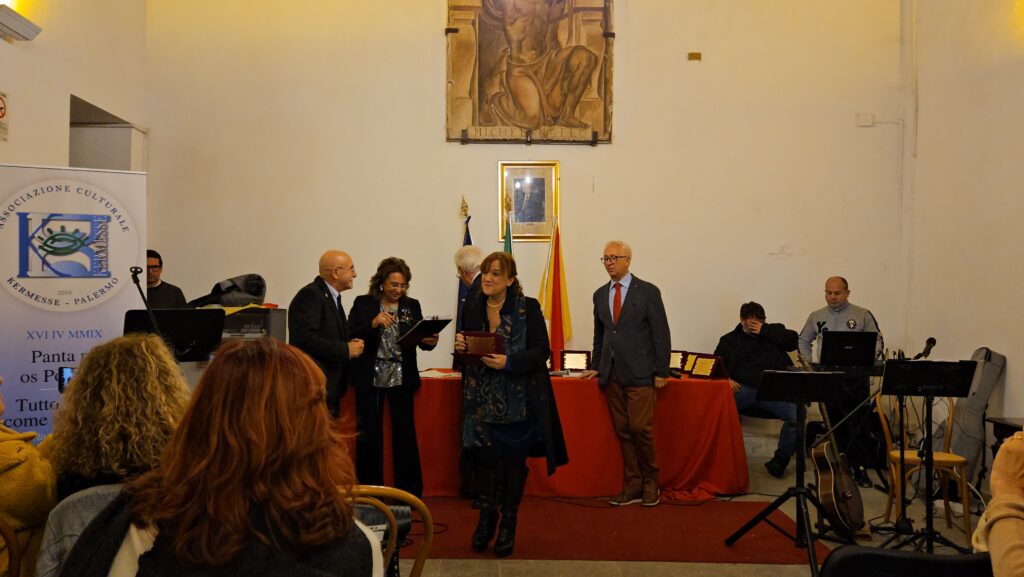 Premio Kermesse 2023 Villa Niscemi 15 dicembre 2023 Palermo premiazione