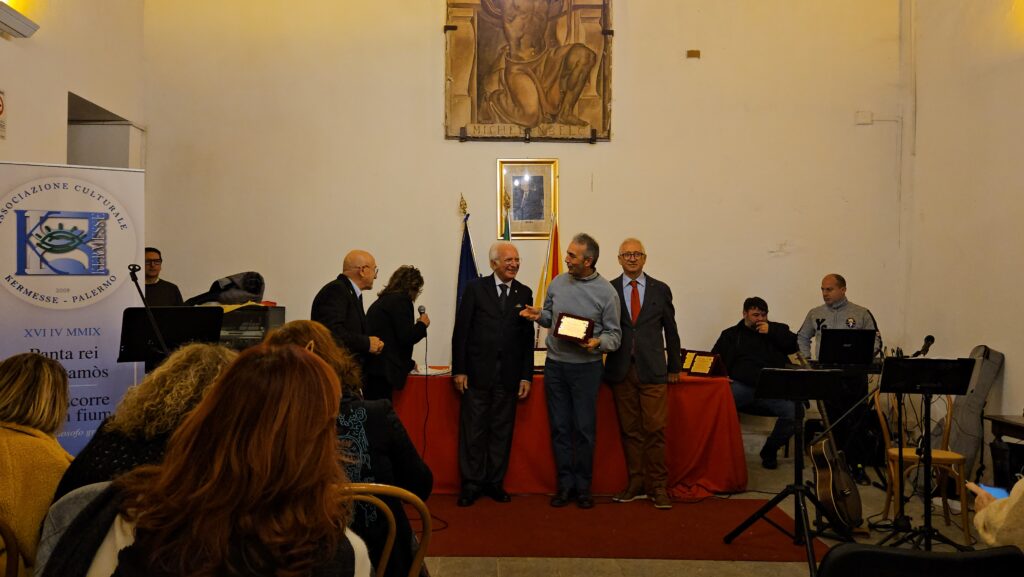 Premio Kermesse 2023 Villa Niscemi 15 dicembre 2023 Palermo premiazione