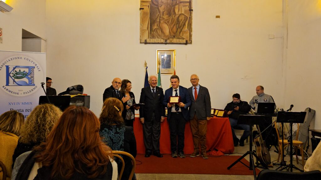 Premio Kermesse 2023 Villa Niscemi 15 dicembre 2023 Palermo premiazione