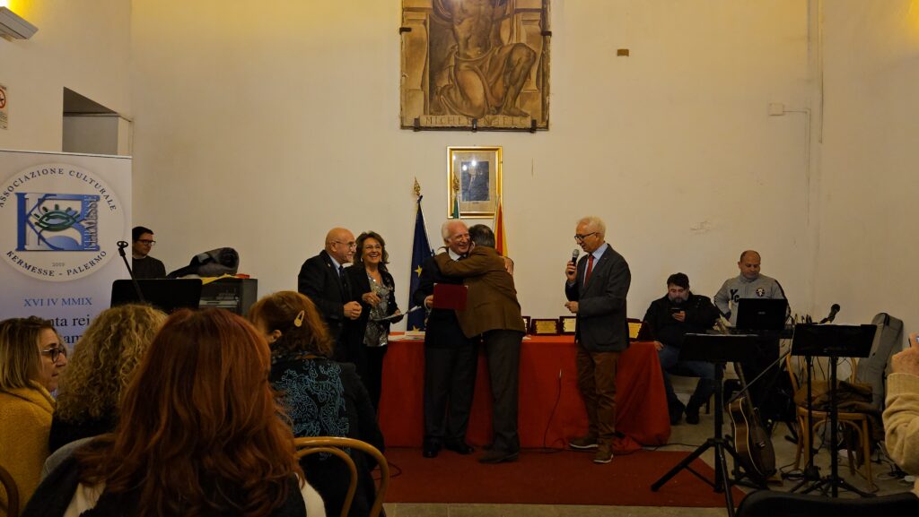 Premio Kermesse 2023 Villa Niscemi 15 dicembre 2023 Palermo premiazione