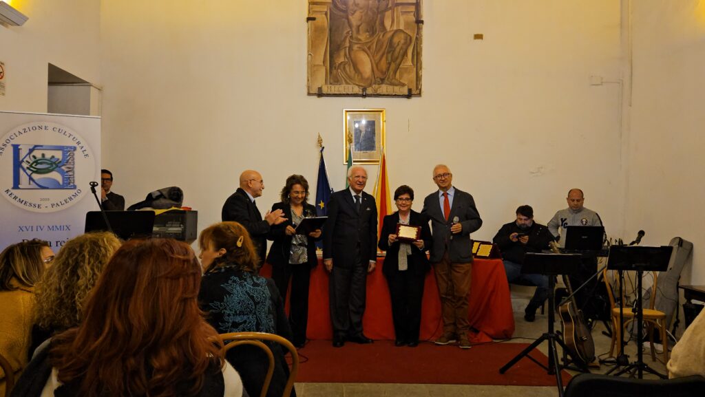 Premio Kermesse 2023 Villa Niscemi 15 dicembre 2023 Palermo premiazione