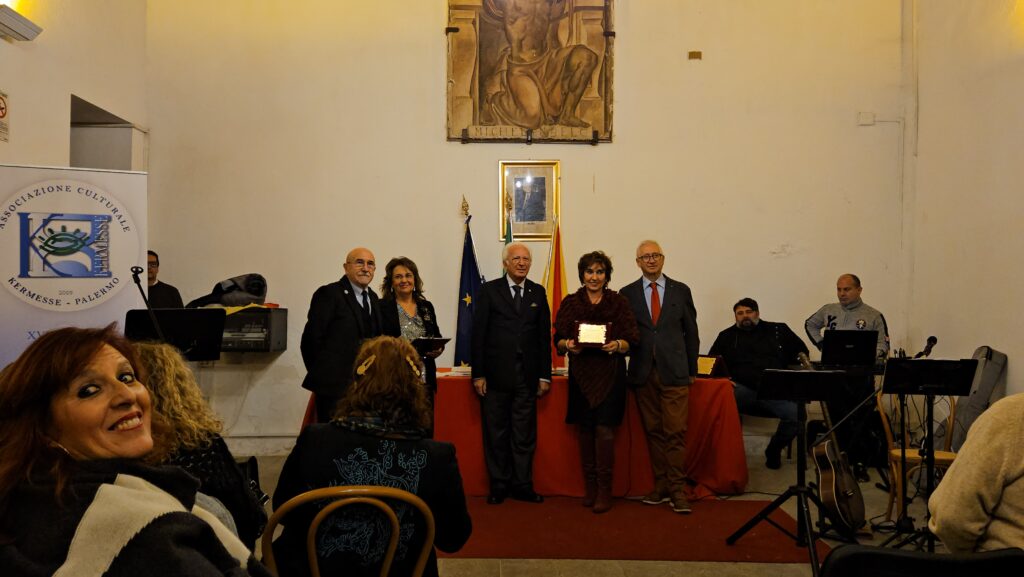 Premio Kermesse 2023 Villa Niscemi 15 dicembre 2023 Palermo premiazione